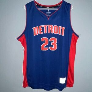 Men’s Blake Griffin Detroit Pistons #23 Blue NBA Fanatics Basketball Jersey